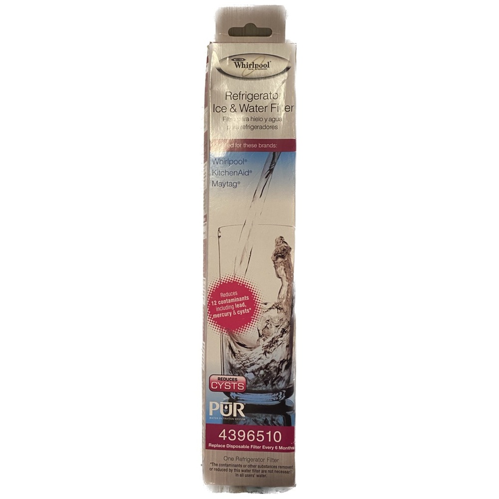 Whirlpool Refrigerator Ice & Water Filter 4396510 Whirlpool KitchenAid Maytag